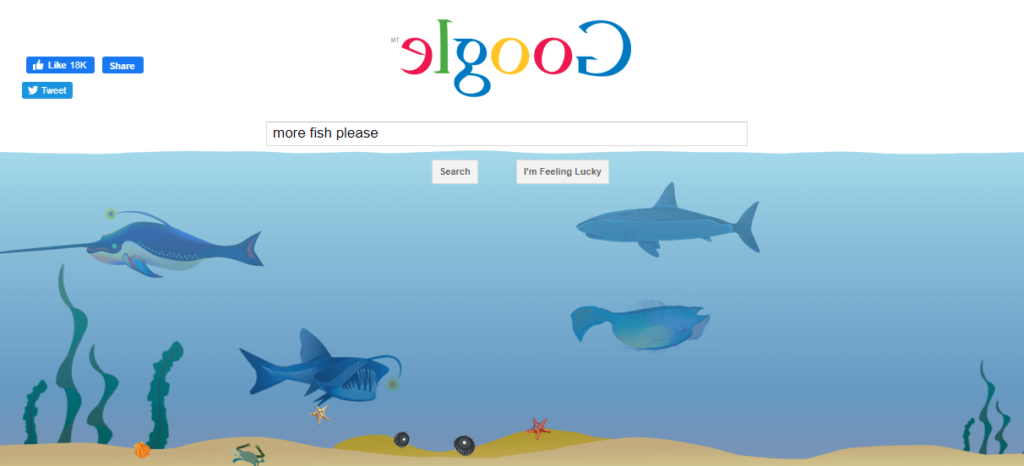 Google underwater