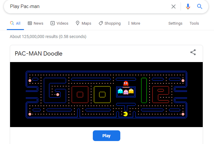 Play Pac-man