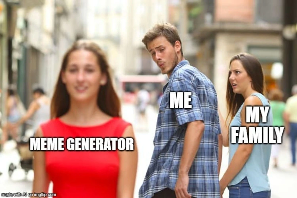 Distracted Boyfriend meme 