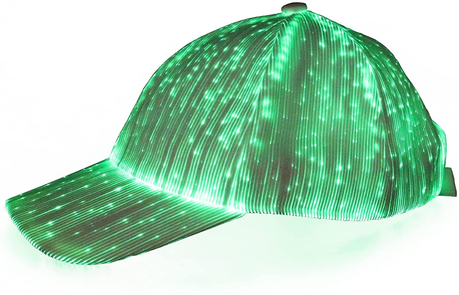 Ruconla Fiber Optic Cap LED hat Futuristic Tech Gadgets