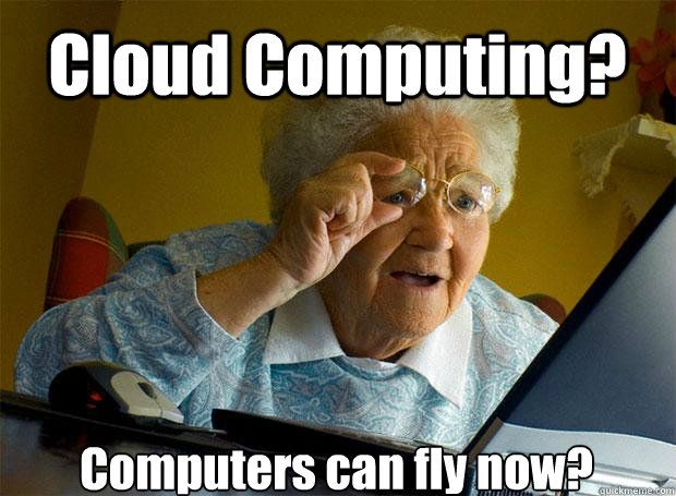 cloud computing meme 