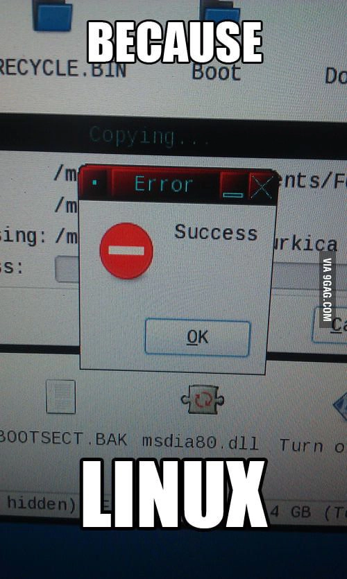 because linux meme