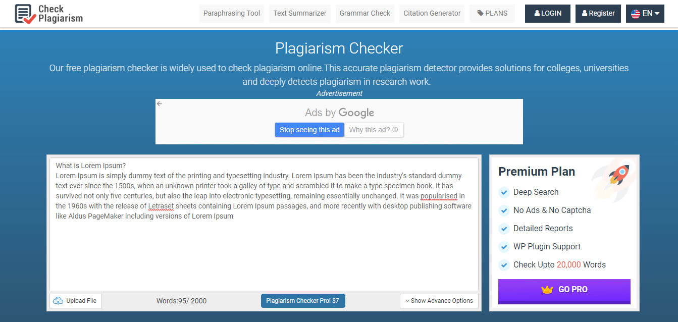 Plagiarism Checker Tools-check plagiarism