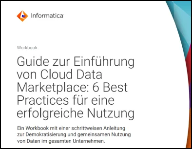 Guide zur Einführung von Cloud Data Marketplace: 6 Best Practices für eine erfolgreiche Nutzung