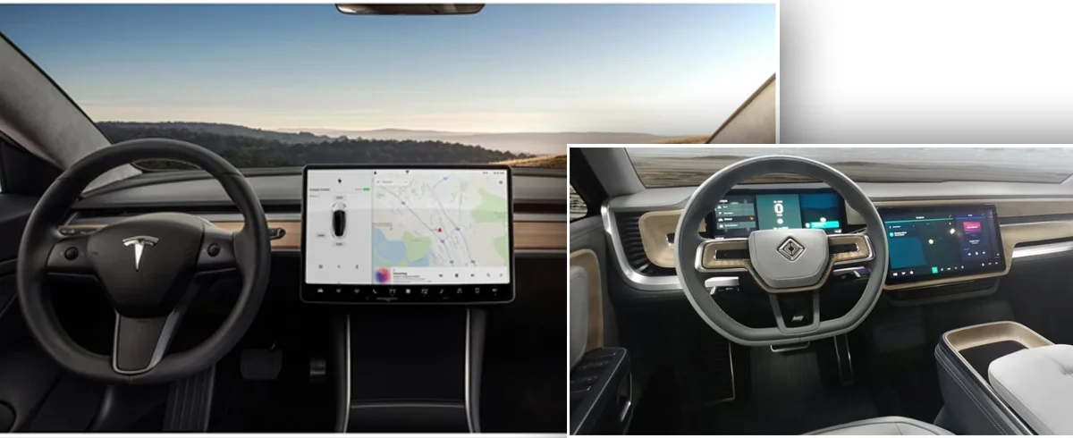 difference between tesla and rivian