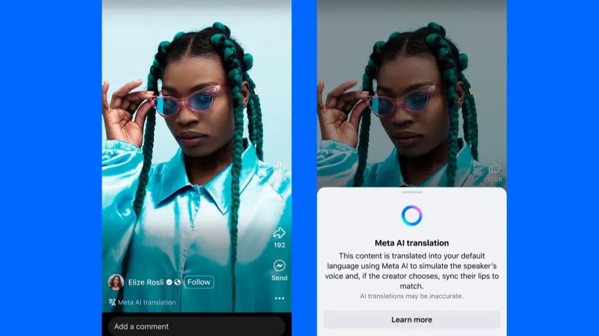 Meta Unveils AI-Powered Translation for Instagram and Facebook Reels