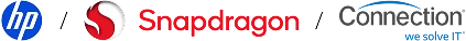 HP_logo_Snapdragon_Connection_lockup 1